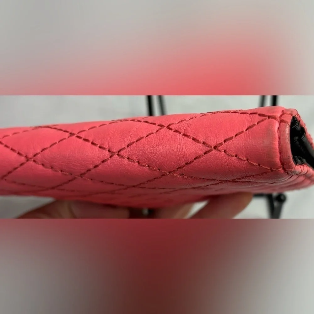Rebecca Minkoff VGUC Pink Quilted Wallet